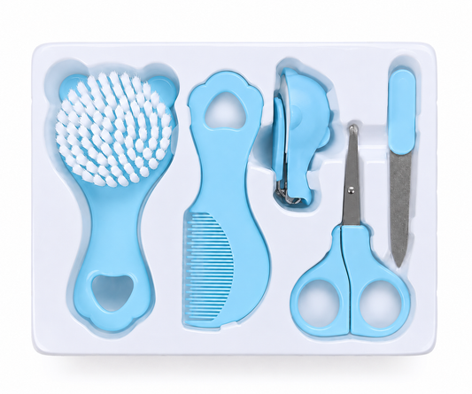 Baby Grooming Kit  5 in 1 Nailcare Sets -  Sky Blue