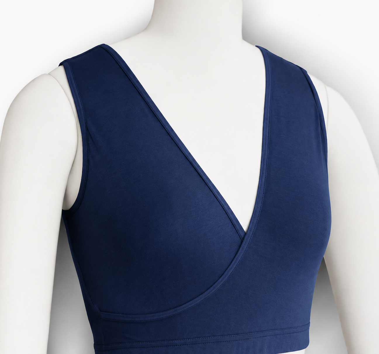 Sleeping Bra - Light Support, comfortable Nightwear for Women - Navyblue