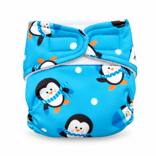 New Born Cloth Diapers - Penguin