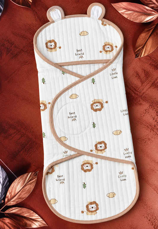 Premium Baby Swaddle  -  Best Lion Velcro Type