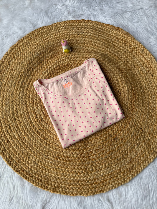 Women’s T-Shirt - pink hearts