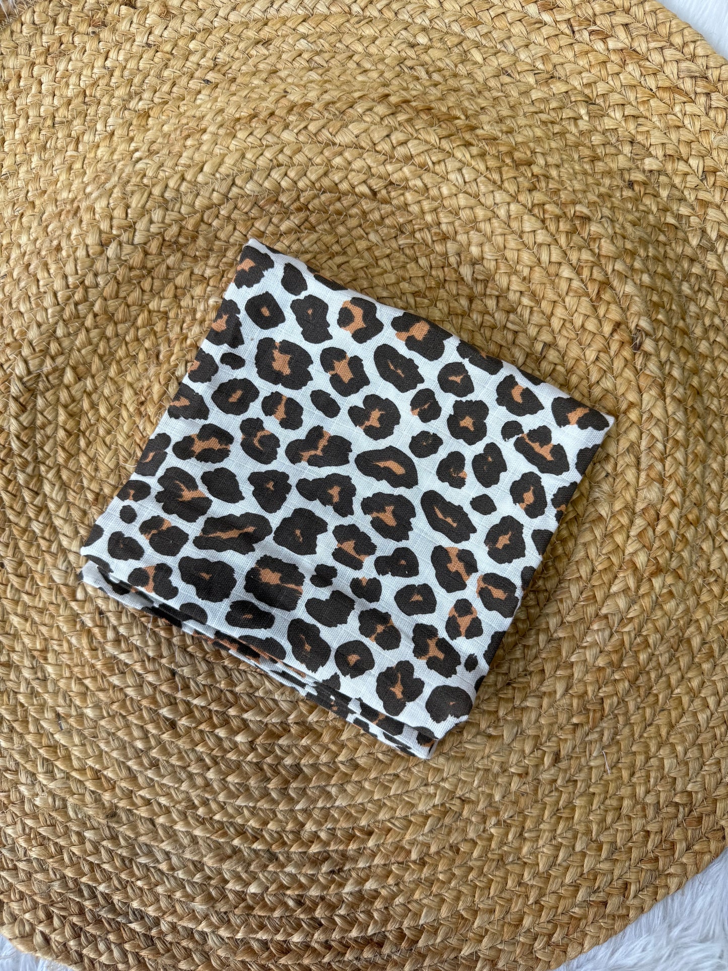 Pack of 2 Muslin Towels - Cheetah and Pattern