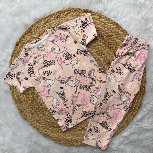 Kids Pant Co-Ord Sets - Dino's