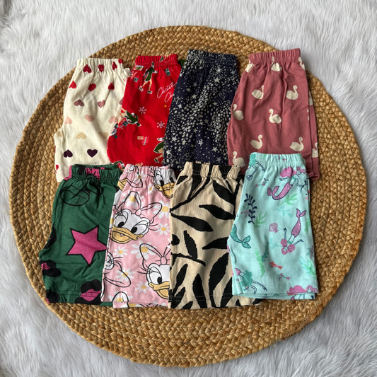 Unisex Kids Shorts Combo