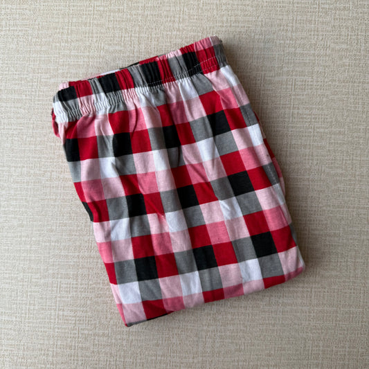 Women Pyjama Pant - Red Checks