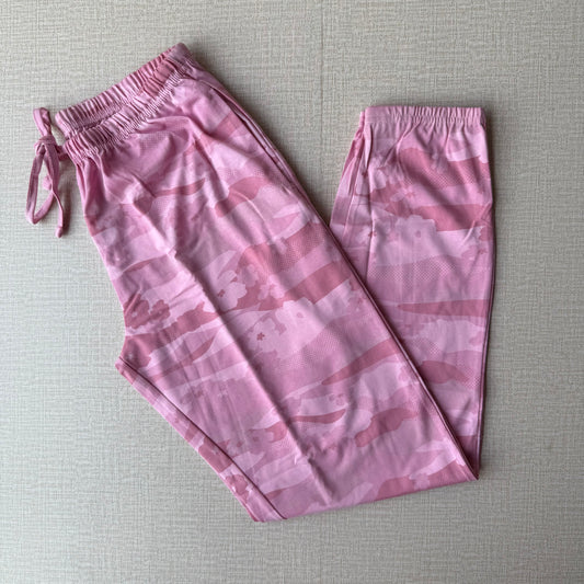 Women Jogger Pant - Pink camouflage
