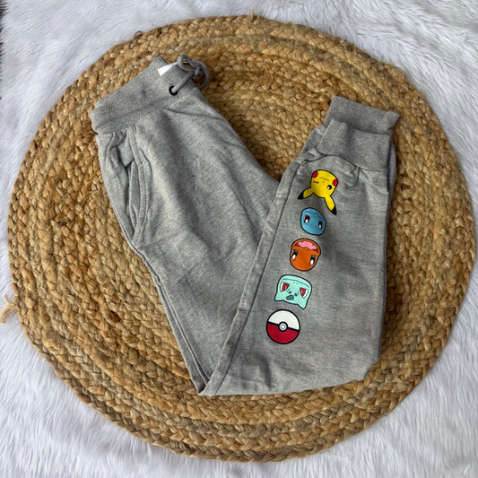 Kids Unisex Jogger Pants -  grey