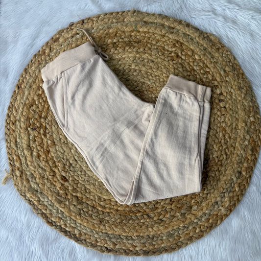 Kids Unisex Jogger Pants -half white sandal