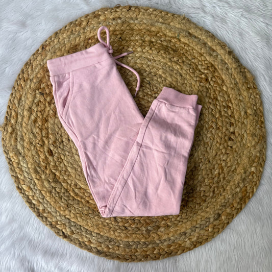 Kids Unisex Jogger Pants - baby pink