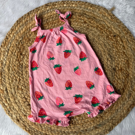 Baby Romper - Strawberry
