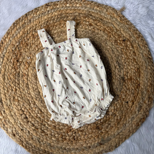 Baby Romper - Red Bug