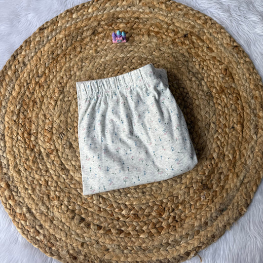 Women Pyjama Pants - Pink flowers { No rope No packet}
