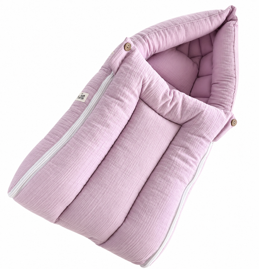 Kapok Silk Carry Bed - Light Onion