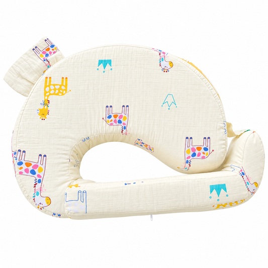 Baby Feeding  Velcro Pillow - Yellow