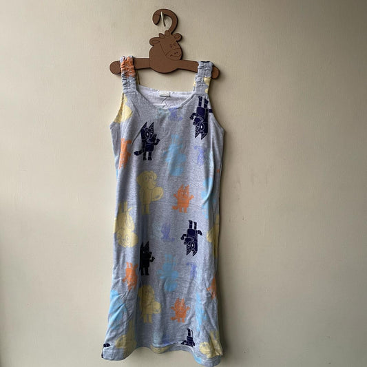 Girl Frocks sleeveless - doggy