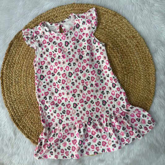 Hearts - Premium Baby Knitted Frocks