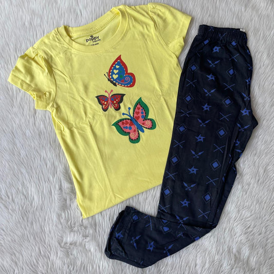 Girls Night Set - Ninja star blue