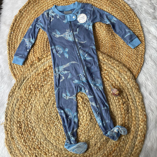 Sleepsuit - Blue skeleton