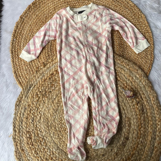 Sleepsuit - Pink stripes