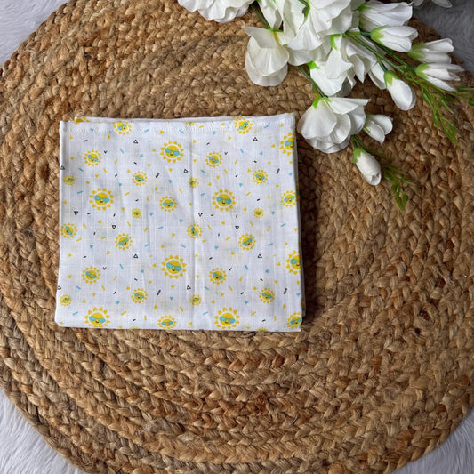 Muslin Adult Bath Towels - Sun