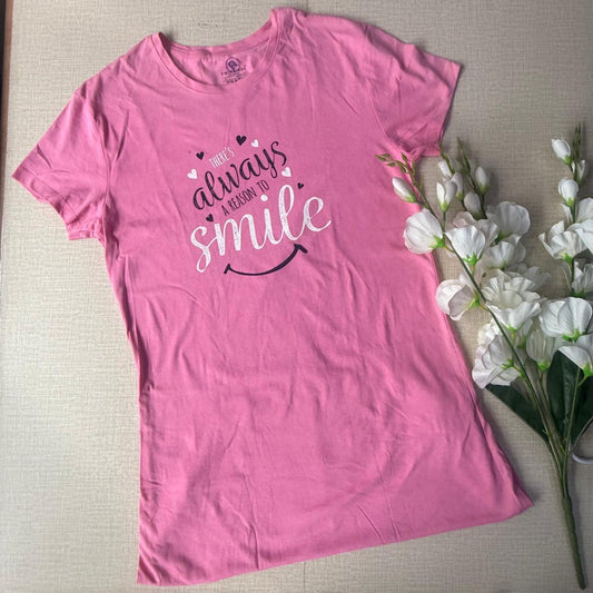 Pink Always smile   - Long Polo