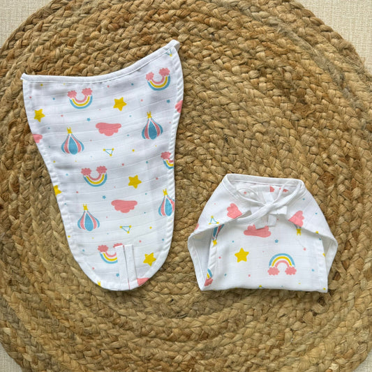 Muslin Baby Nappy - Parachute