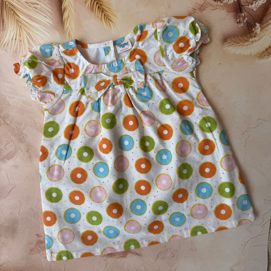 Donuts  - Baby Knitted Frocks