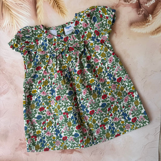 Florals - Baby Knitted Frocks