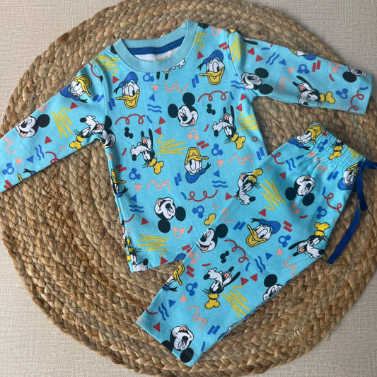 Kids Pant Co-Ord Sets -  Mickey [Full sleeve]