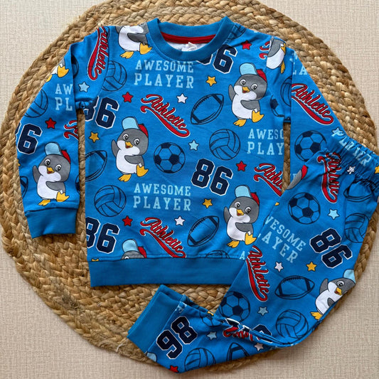 Kids Pant Co-Ord Sets (Full sleeve) - Athletics