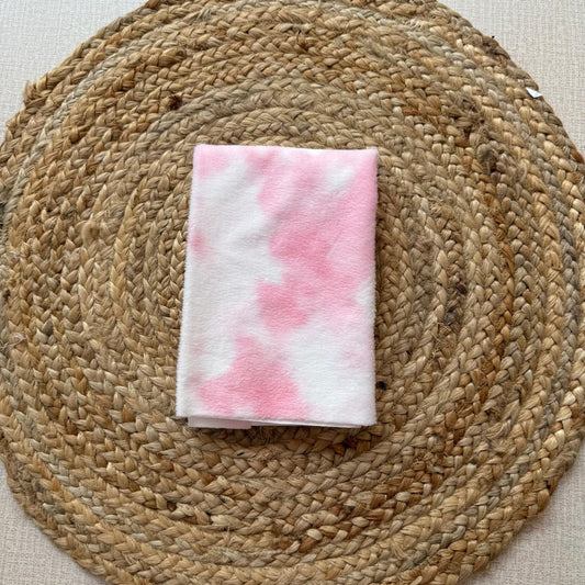 Pinky White Printed - Dry Sheet