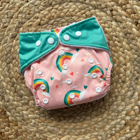 Cloth Diapers - Green Rainbow
