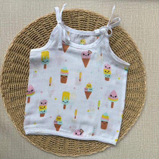 Muslin Baby  Knot Jabla - Ice cream