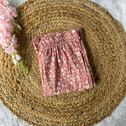 Women Pyjama Pant - Pink Animal
