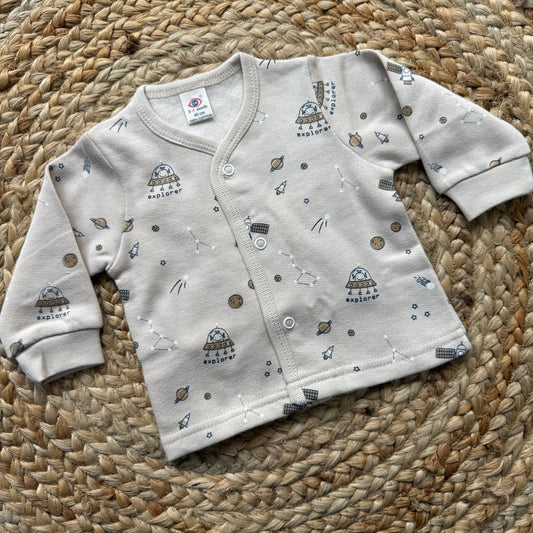 Baby sweater - Cream Explorer