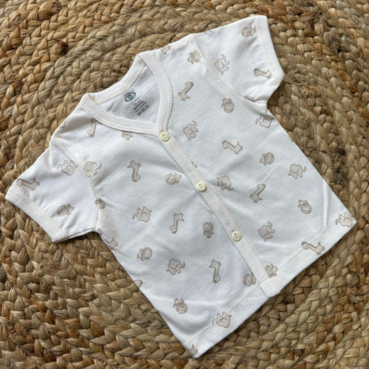Knitted Baby Jabla with Sleeve - Animals