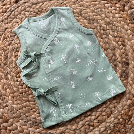 Kimono Knitted Jabla - Green