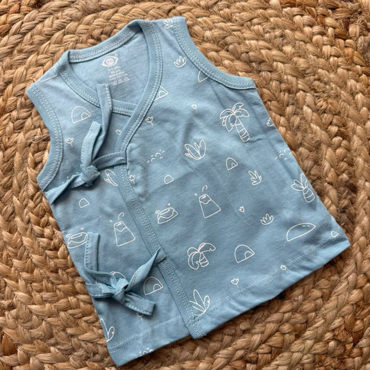 Kimono Knitted Jabla - Blue