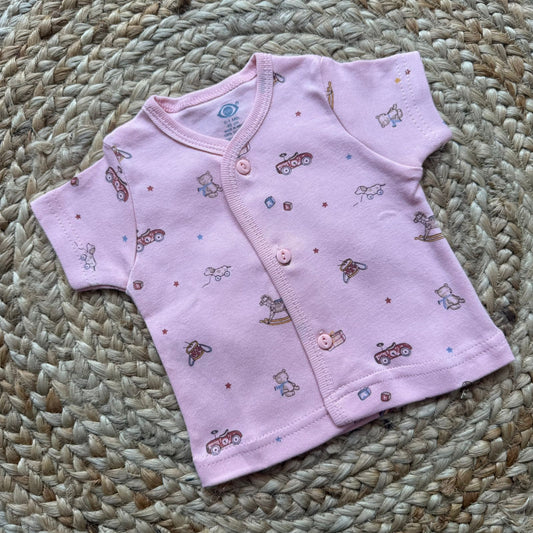 Knitted Baby Jabla with Sleeve -