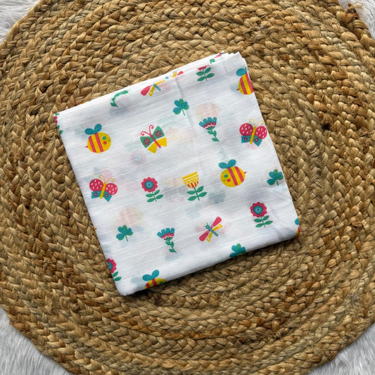 Muslin Swaddle/ Towel - Butterfly