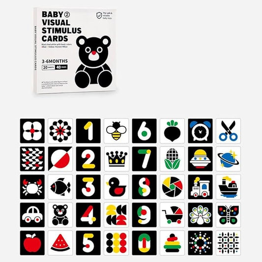 Baby Visual Stimulus Cards (3-6 months)