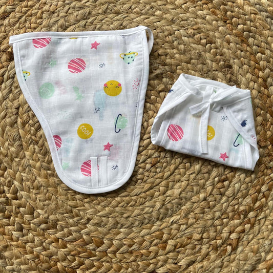 Muslin Baby Nappy - Solar Cool