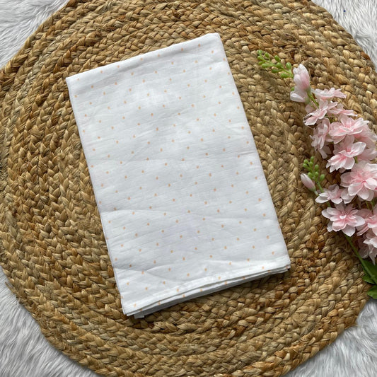 Muslin Small Bath Towels  - yellow stars