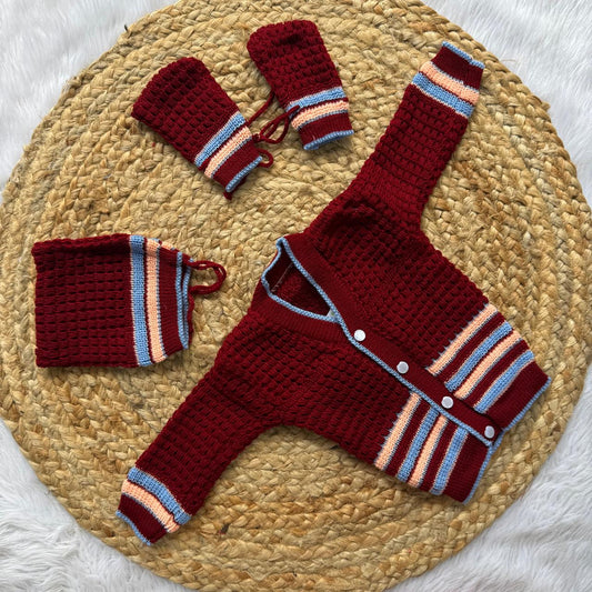 Baby sweater - Brown
