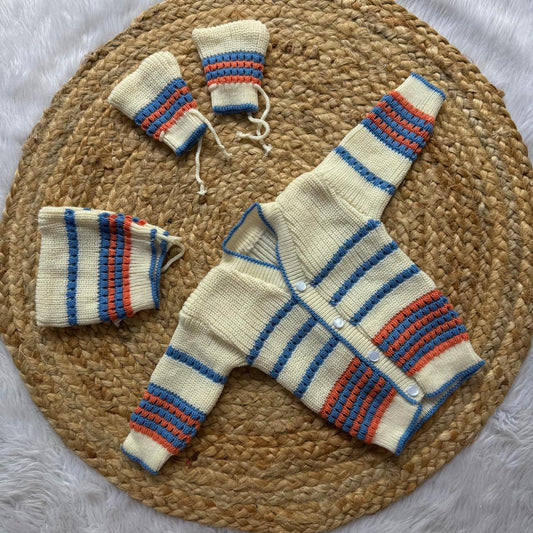 Baby sweater - Half White