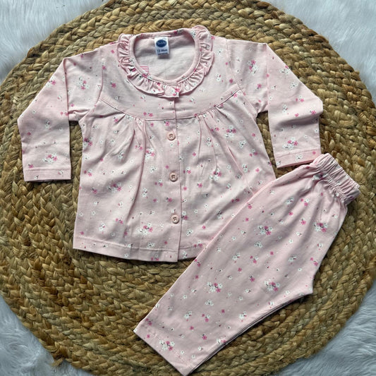 Girls Set - Pink Flowers