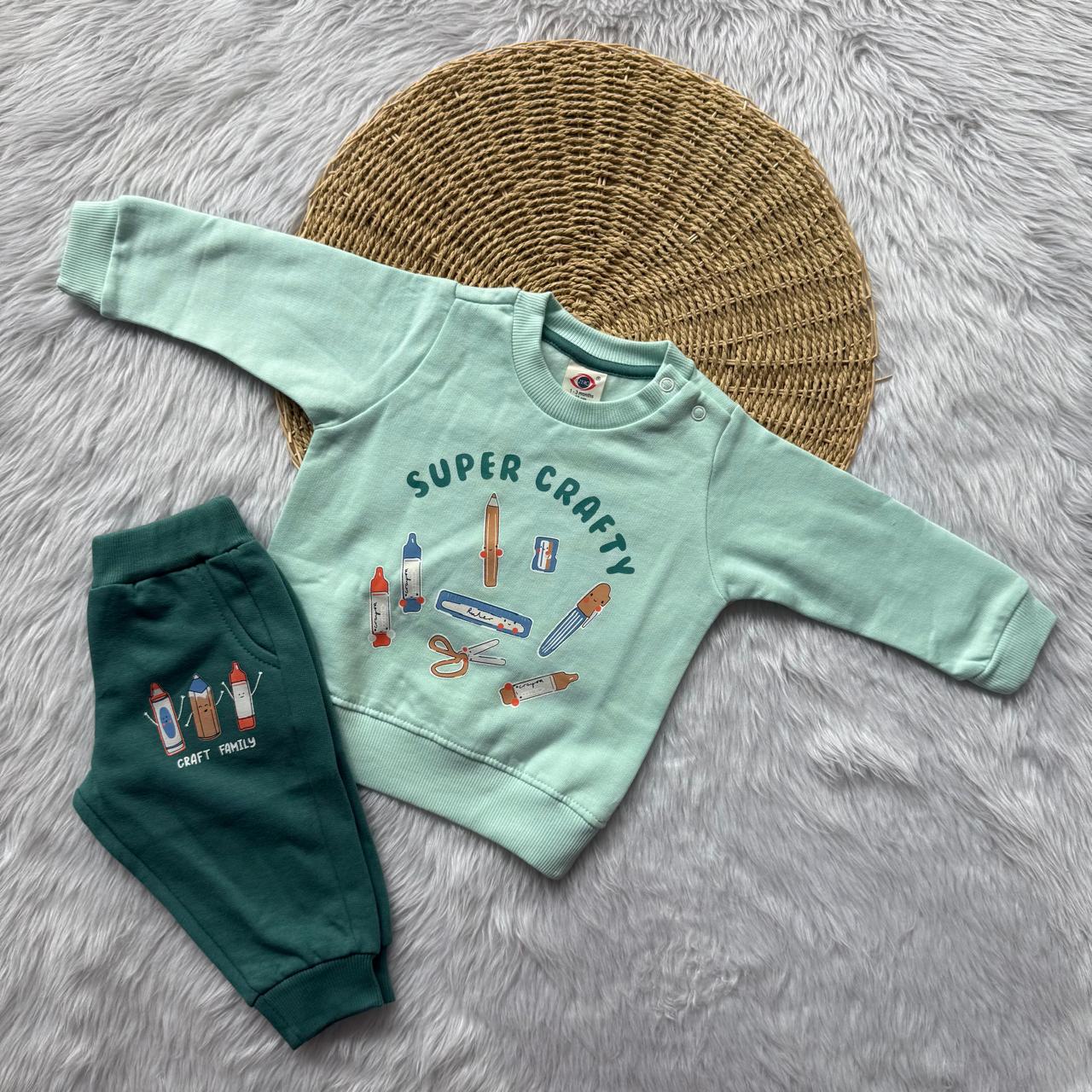 Winter Set - Super Crafty  Peacock Green