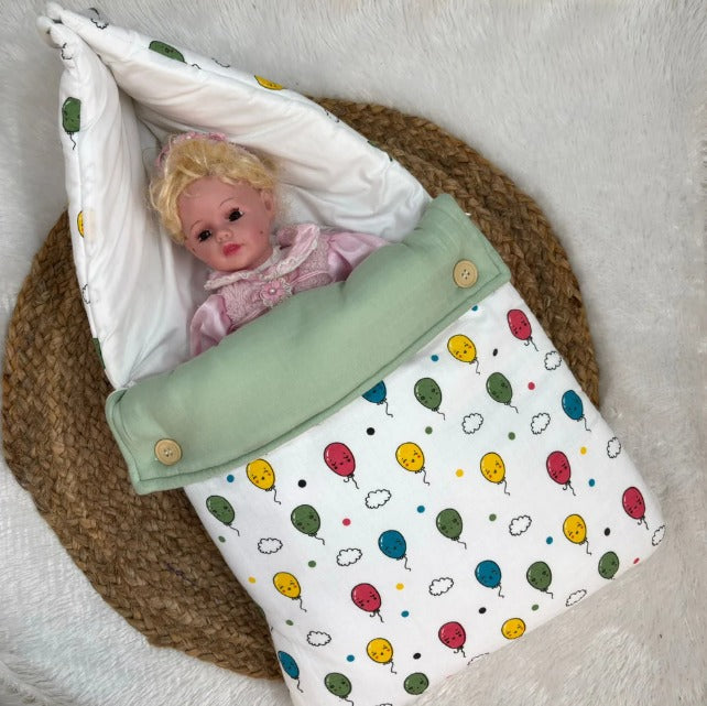 Muslin Baby Carry Bed -  Balloon