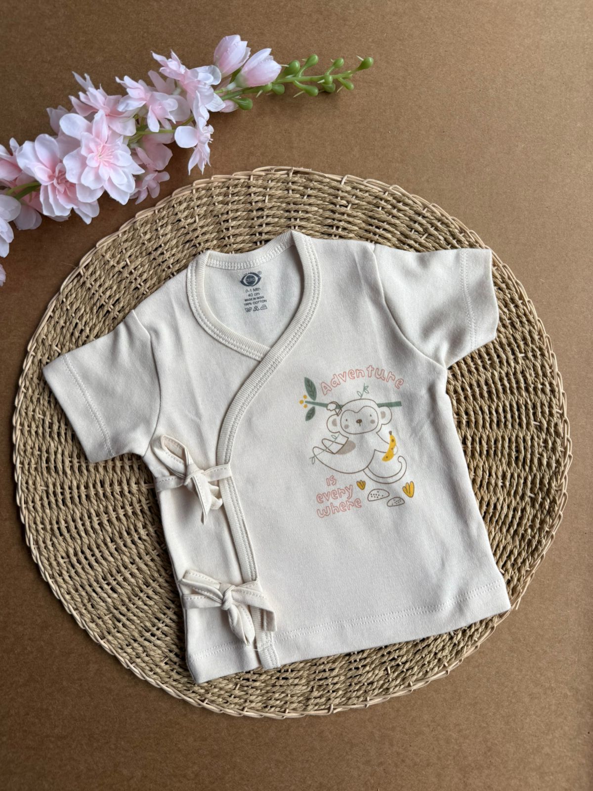 Kimono Cotton Jabla - Cream