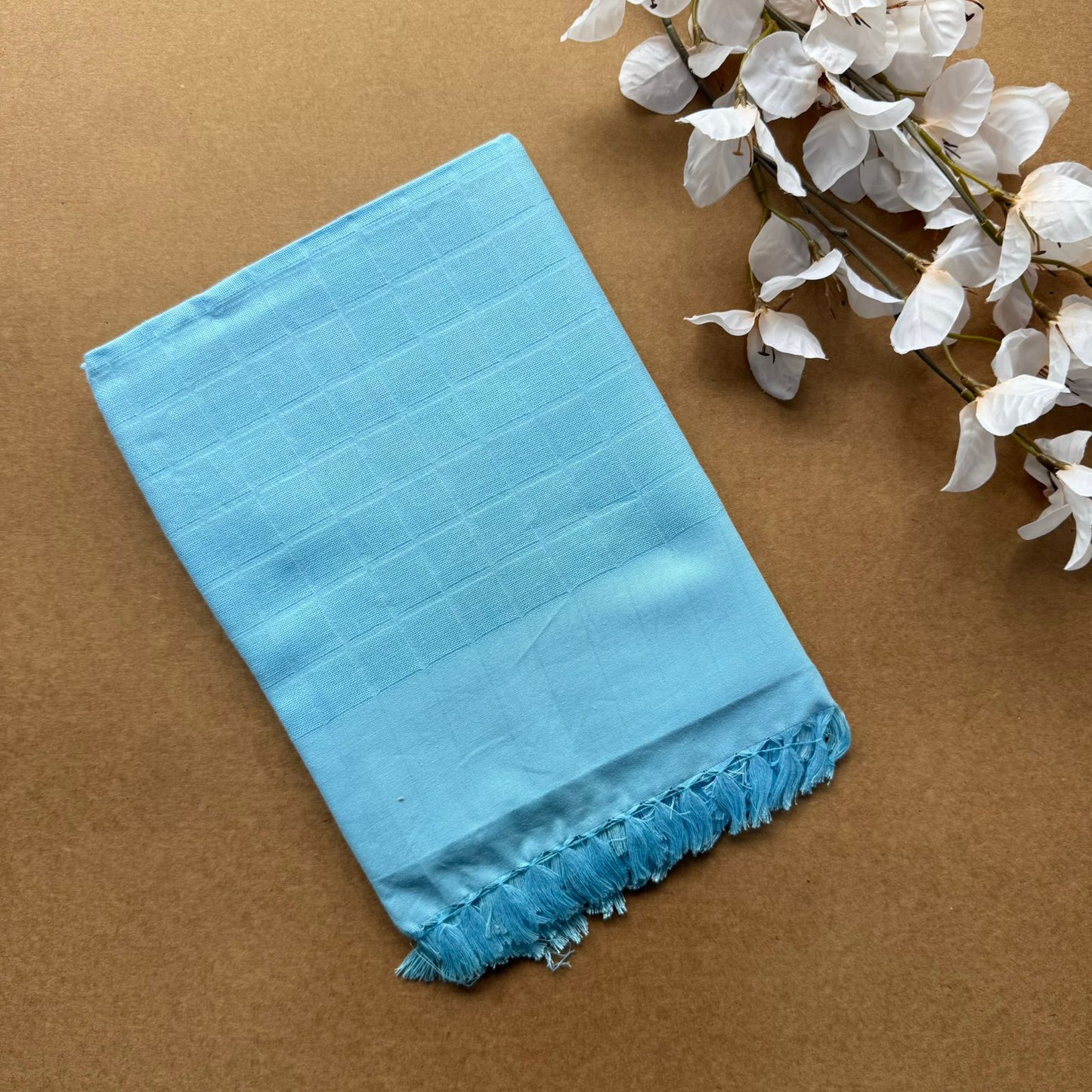 Premium Muslin Towels - Blue